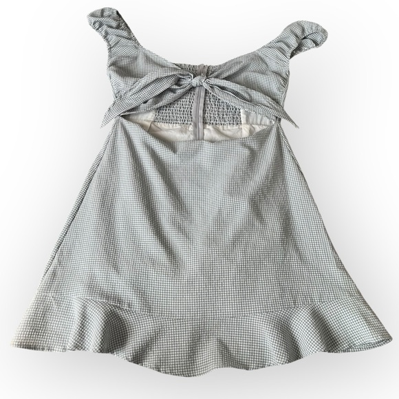 emory park Dresses & Skirts - Emory Park Gray and White‎ Checkered Dress